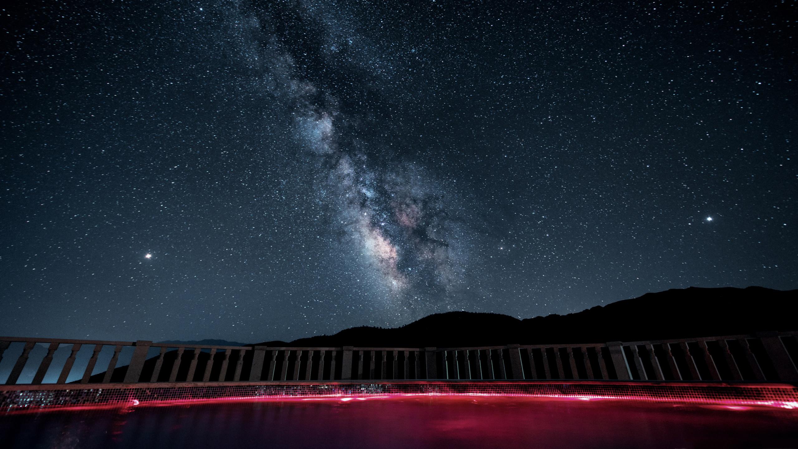 Armenia Yenokavan Wallpaper Milky Way 2560x1440 Wallpaper Teahub Io