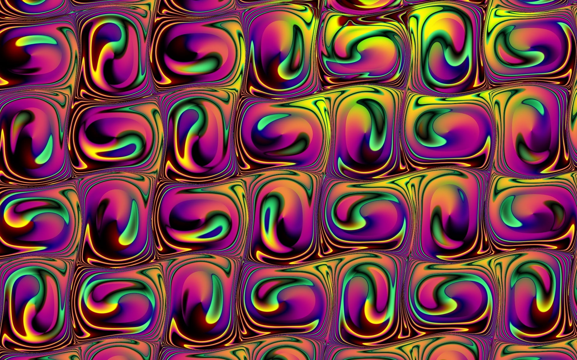 Abstrait Fractale Fond D Écran - HD Wallpaper 