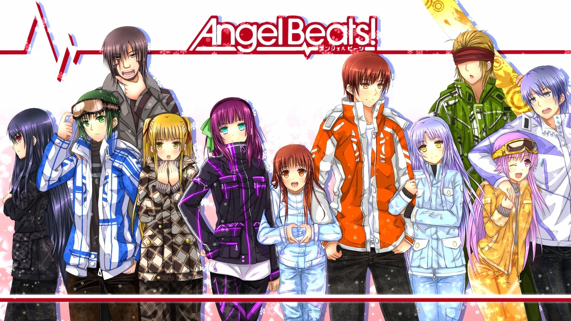 Angel Beats Anime Characters - HD Wallpaper 