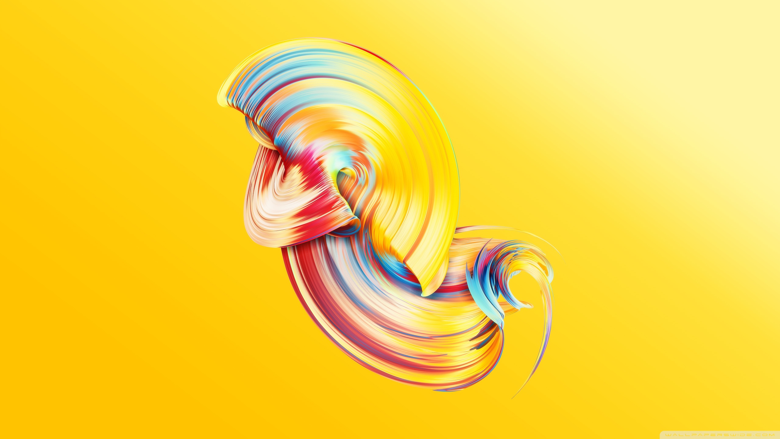 Yellow Wallpaper Hd - HD Wallpaper 