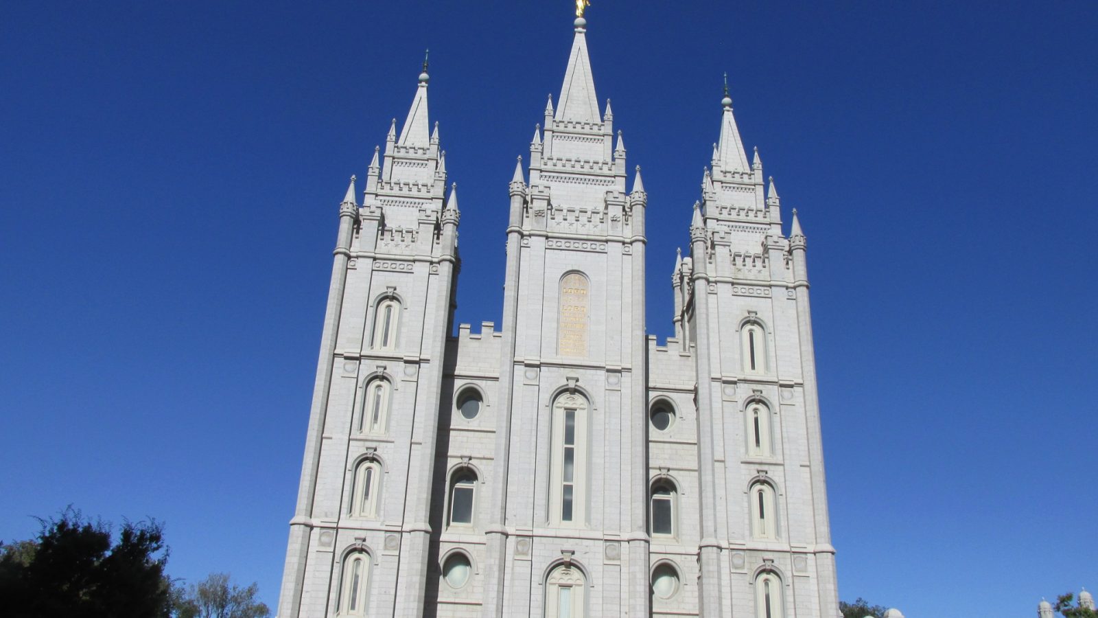 Temple Square - HD Wallpaper 