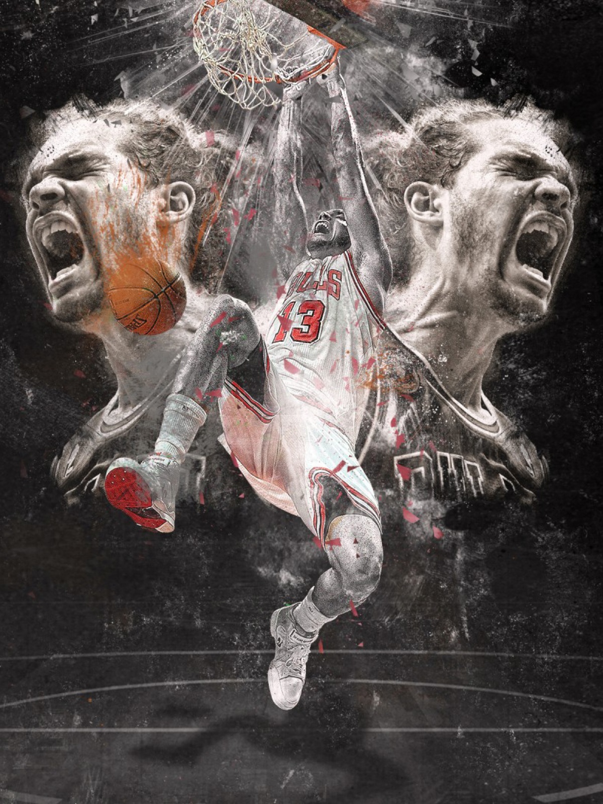 Joakim Noah - HD Wallpaper 