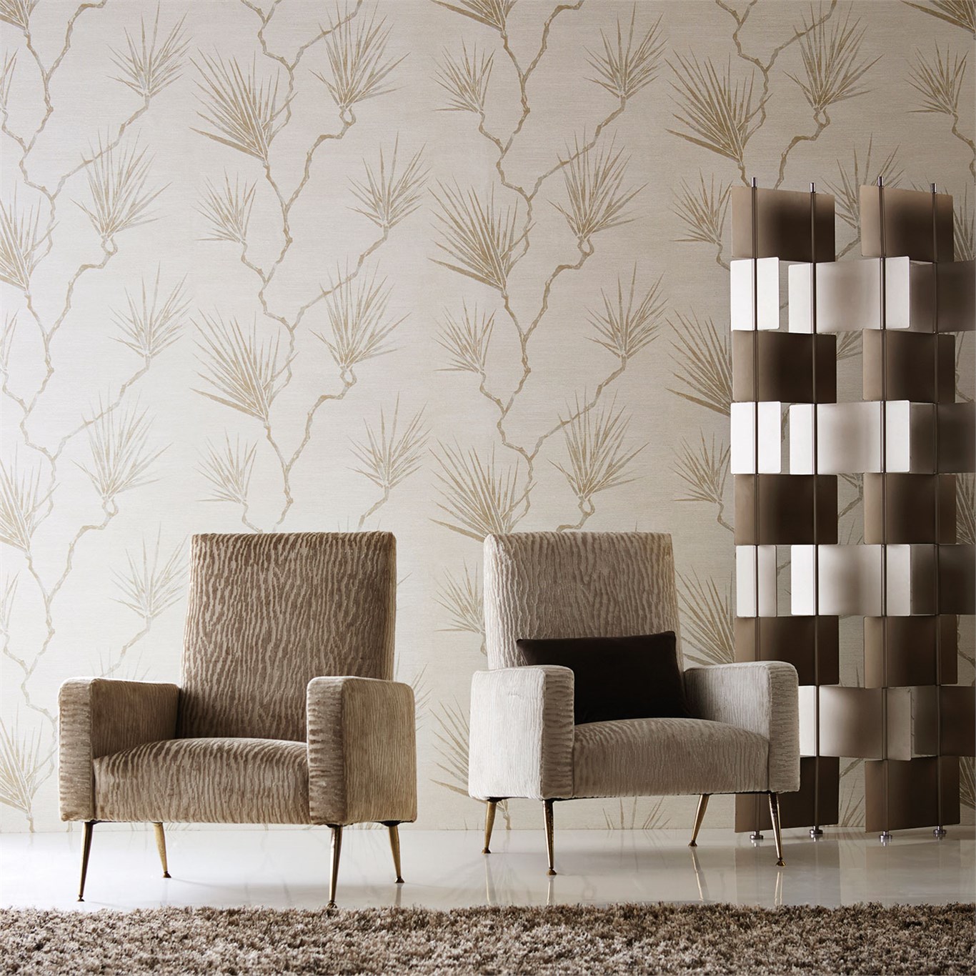 Peninsula Palm, A Wallpaper By Anthology, Part Of The - Anthology Wallpaper By Harlequin - HD Wallpaper 