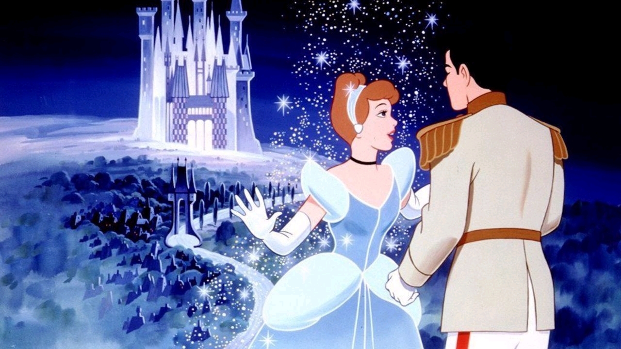 Cinderella And Prince Charming - Fairy Tale They Lived Happily Ever After - HD Wallpaper 
