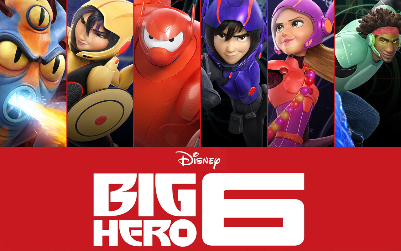 Big Hero 6 Superheroes Cast - HD Wallpaper 