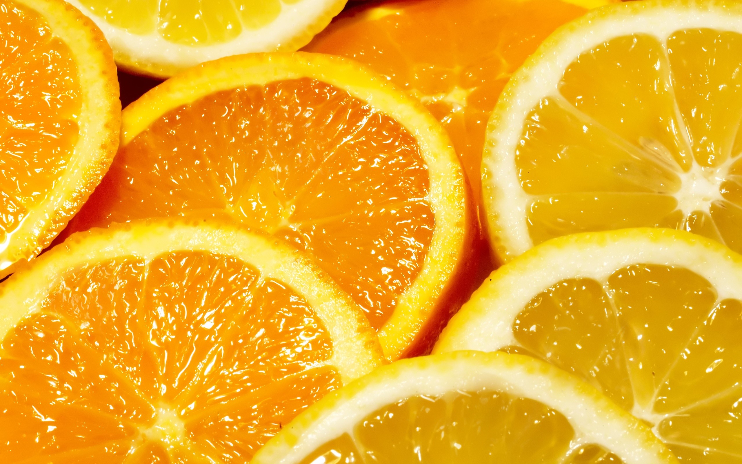 Lemon And Grey Wallpaper - Rainbow Lemons - HD Wallpaper 