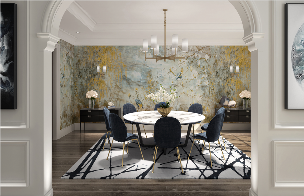 Panel Dining Room - HD Wallpaper 