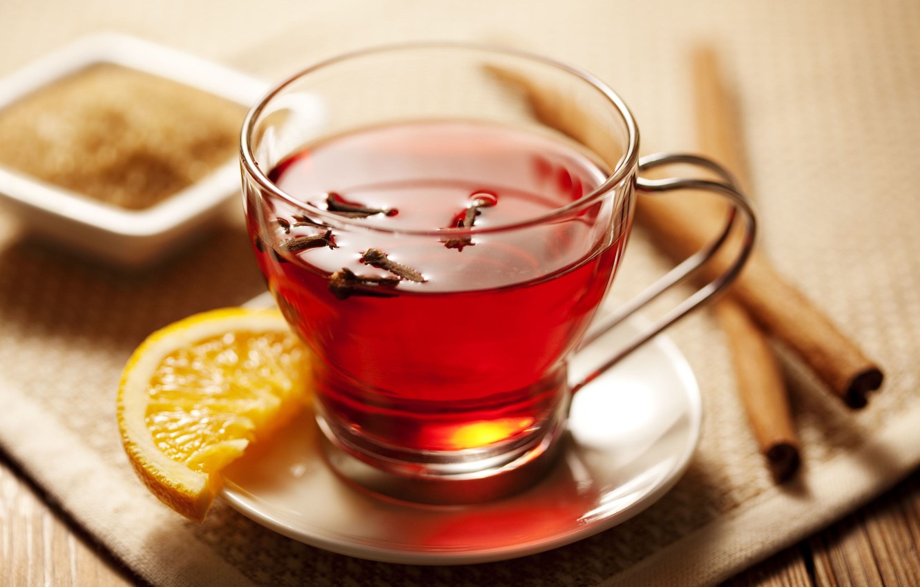Photo Wallpaper Background, Wallpaper, Lemon, Tea, - Обои На Телефон