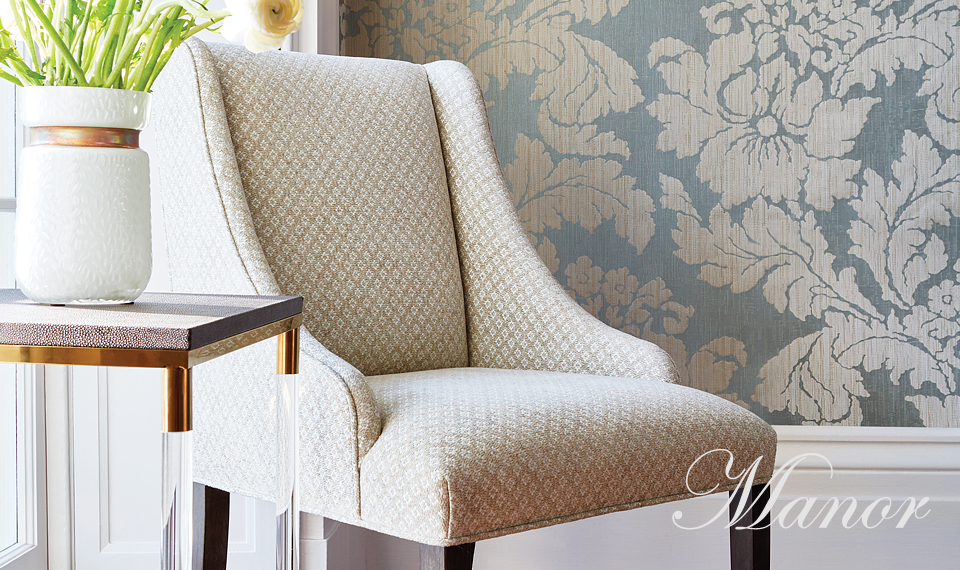 Roomshot, Item With Sku Aw72982 From Manor Collection - Wallpaper - HD Wallpaper 