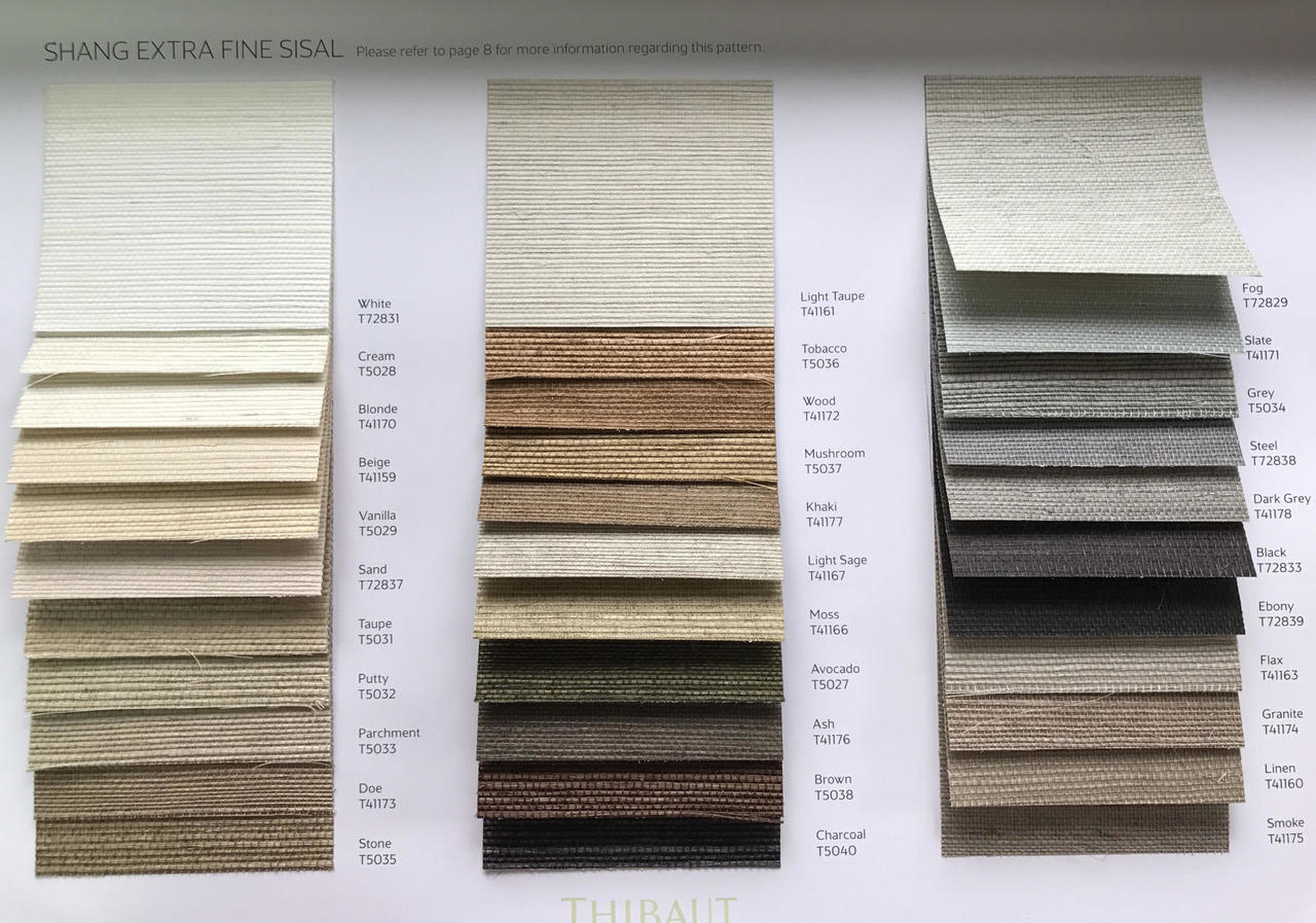 Thibaut Extra Fine Sisal Natural - HD Wallpaper 