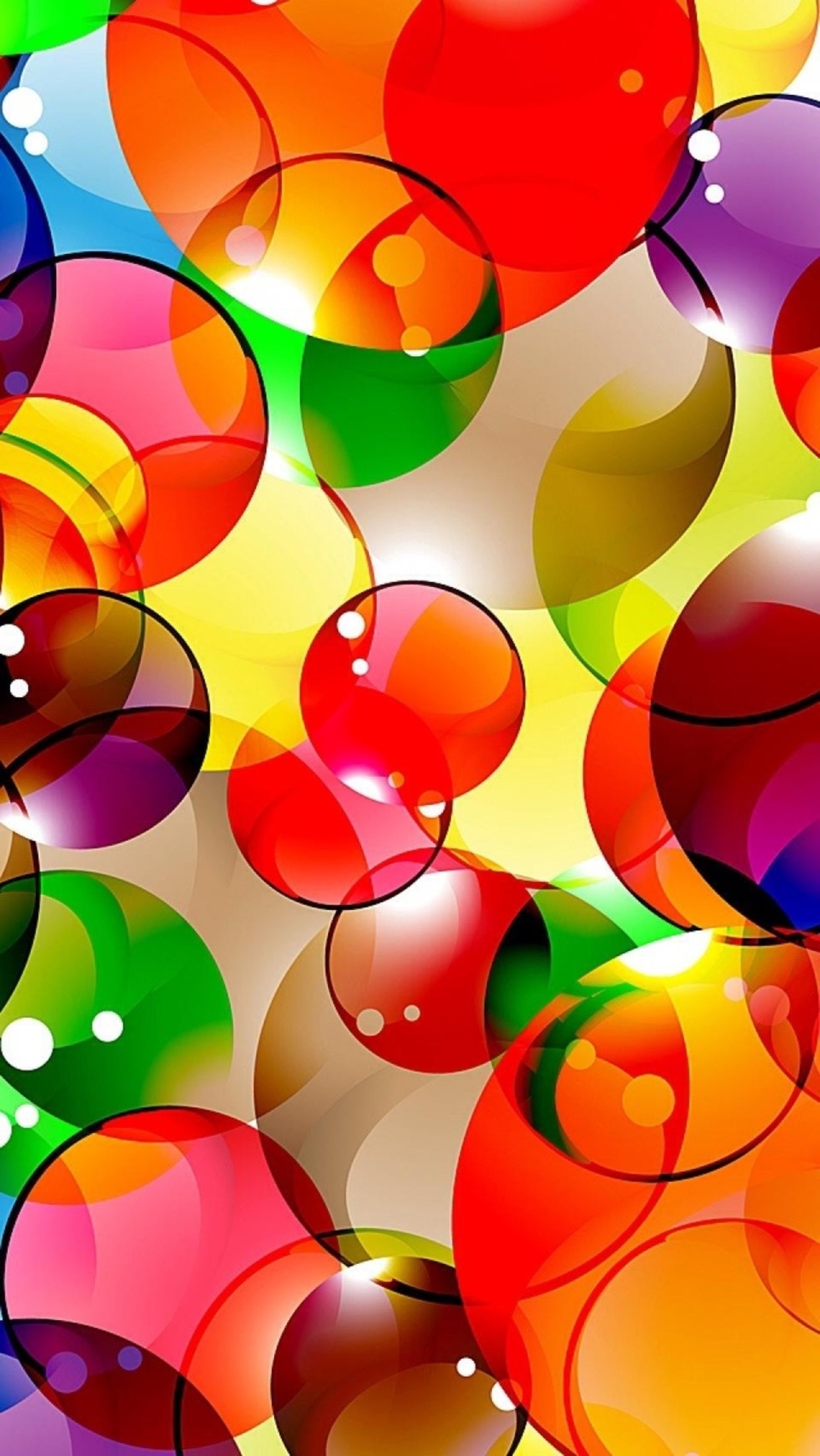 The 1 - Colorful Background Hd - 1242x2205 Wallpaper 