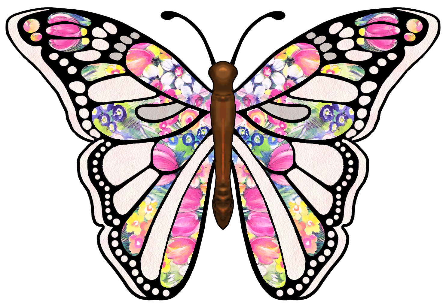 Butterfly Free Clip Art - HD Wallpaper 