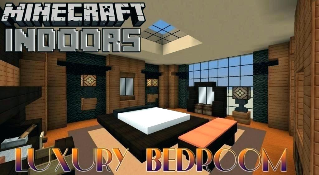Minecraft Wallpaper For Bedrooms Bedroom Bedroom Designs - Minecraft Modern Master Bedroom - HD Wallpaper 