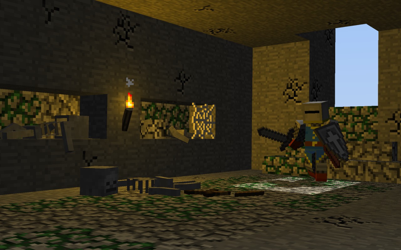 Haunted Crypt - HD Wallpaper 