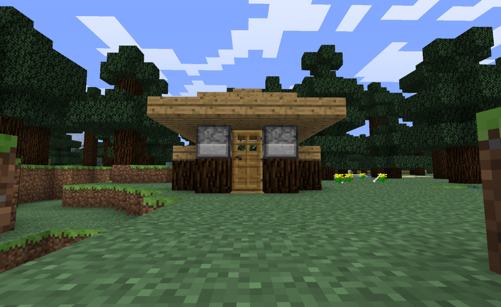 Cool Tiny Minecraft Houses - HD Wallpaper 