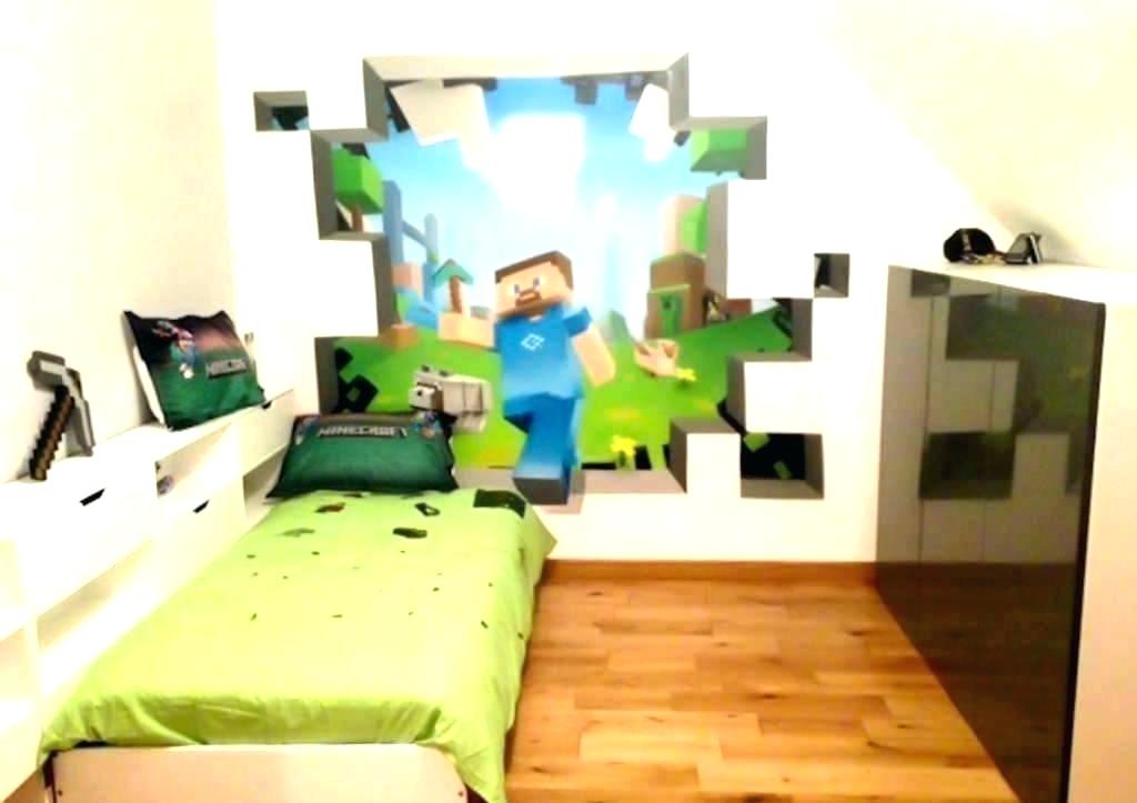 Minecraft Room Decor Room Decor Room Room Wallpaper - Chambre Minecraft Enfant - HD Wallpaper 