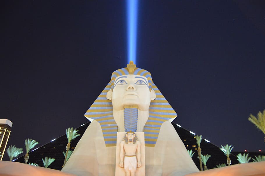 Sphinx Statue, Las Vegas, Luxor, Py, Nevada, Casino, - Luxor Hotel - HD Wallpaper 