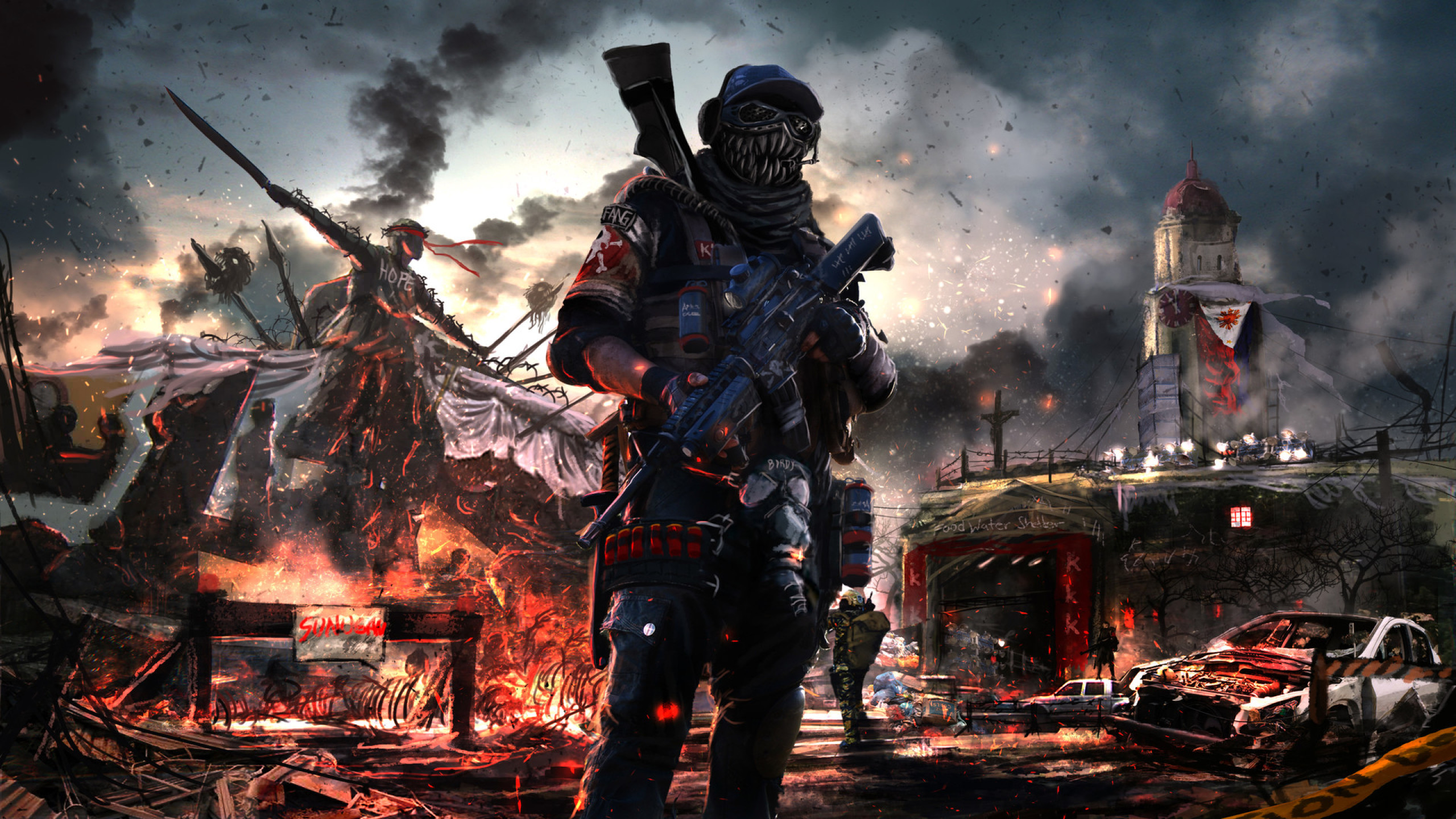 Post Apocalyptic Soldier - HD Wallpaper 