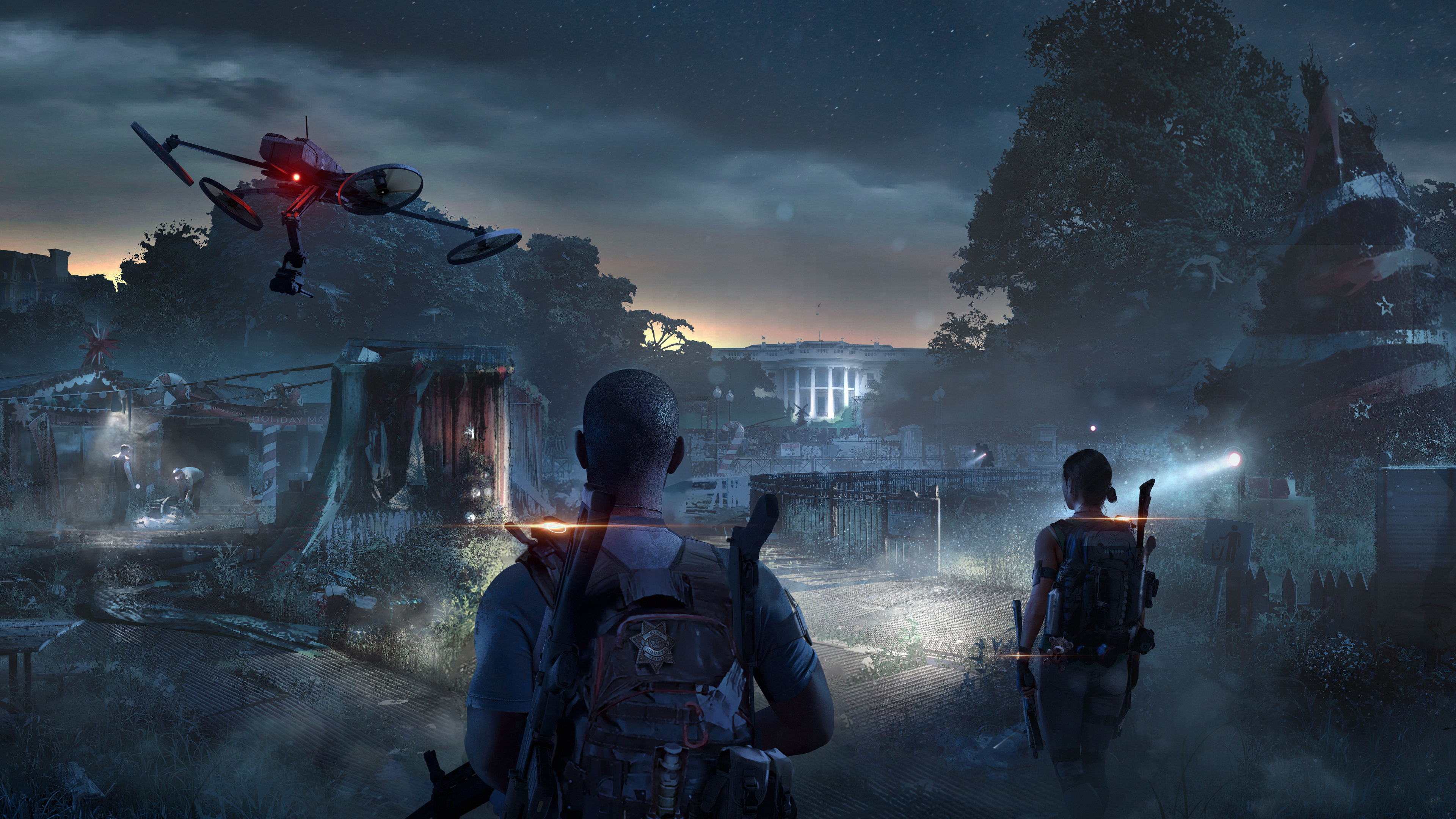 Tom Clancys The Division 2 Game 4k - HD Wallpaper 