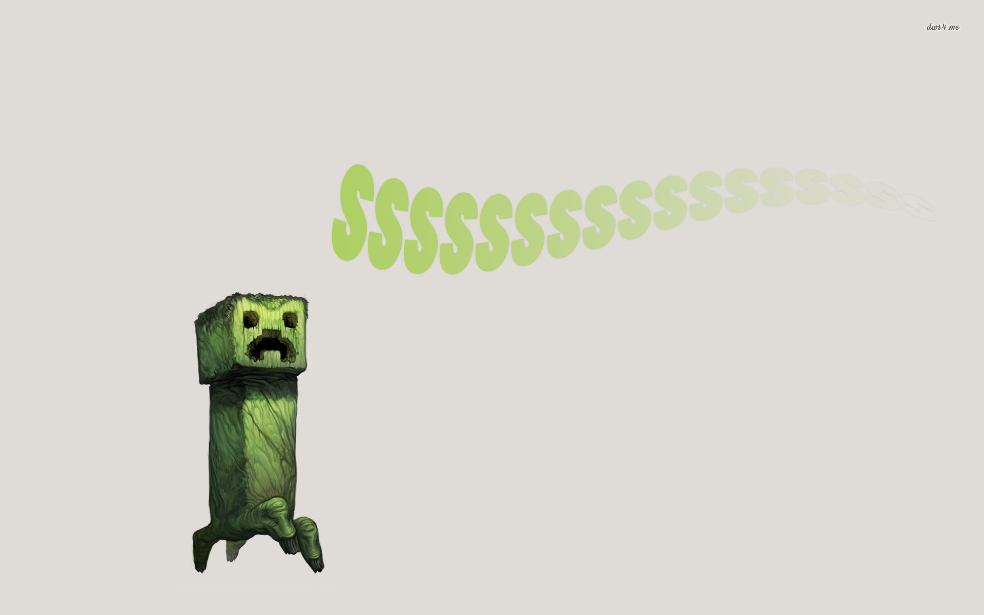 Minecraft Creeper - HD Wallpaper 
