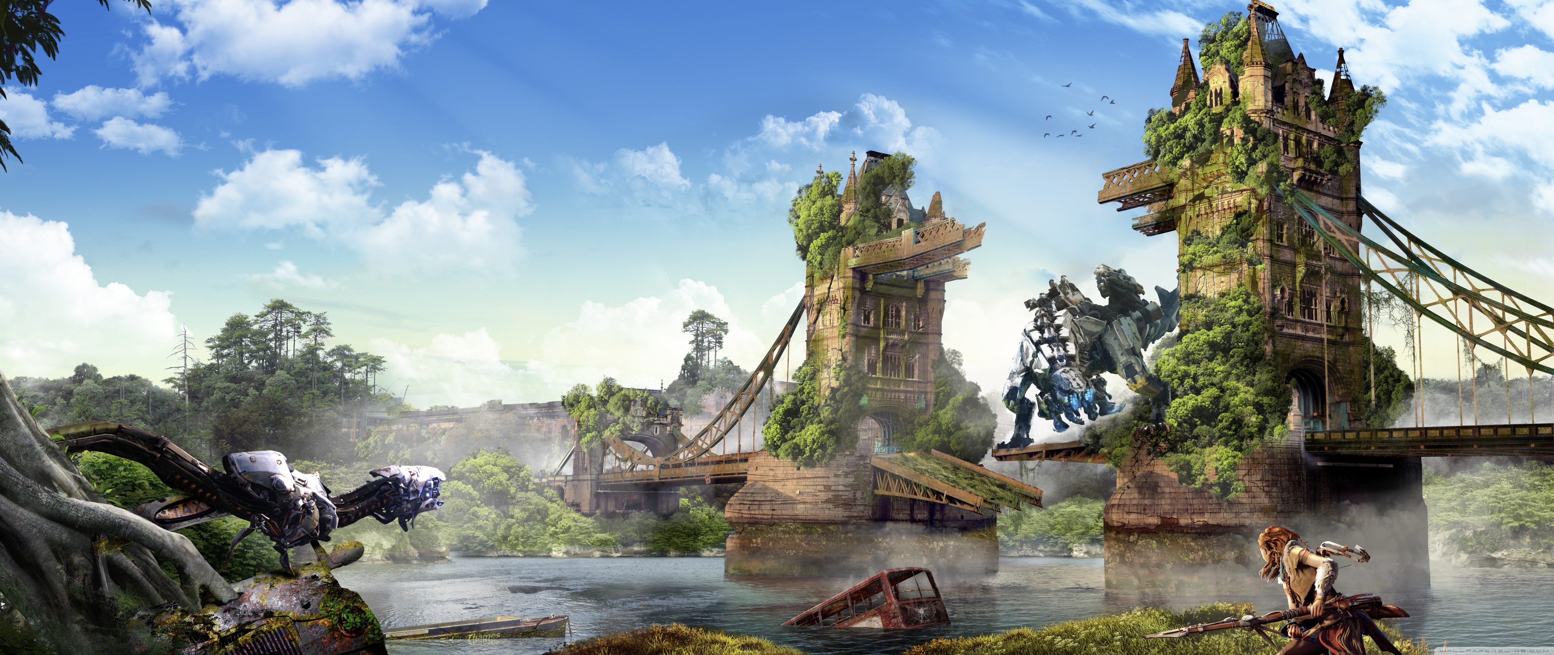 Tower Bridge - HD Wallpaper 