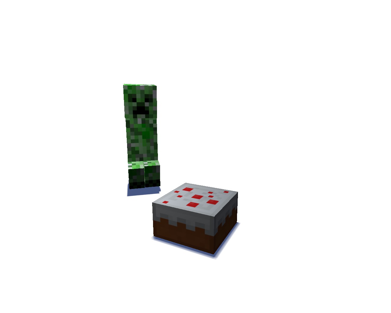A Creeper And His Cake - Coffee Table - HD Wallpaper 