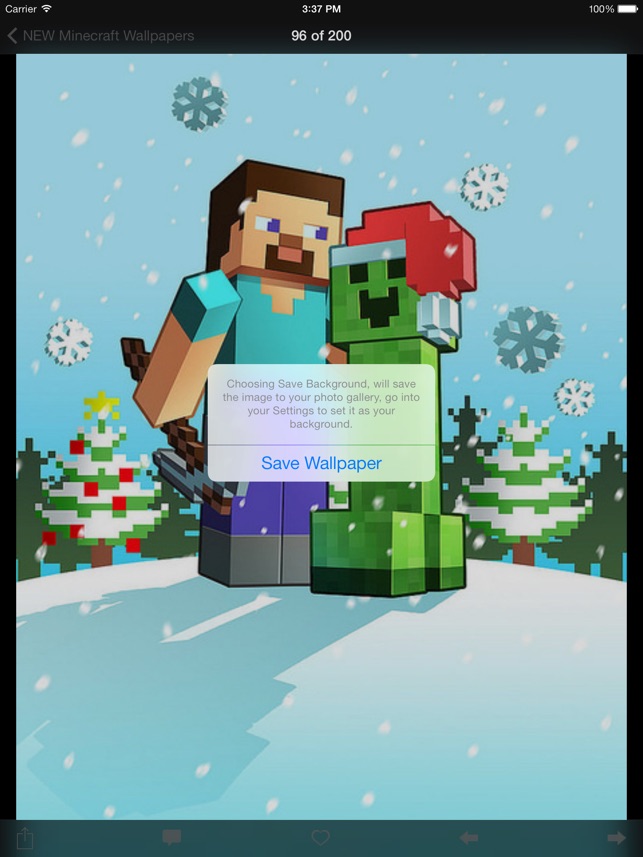 Minecraft Wallpaper Christmas - HD Wallpaper 