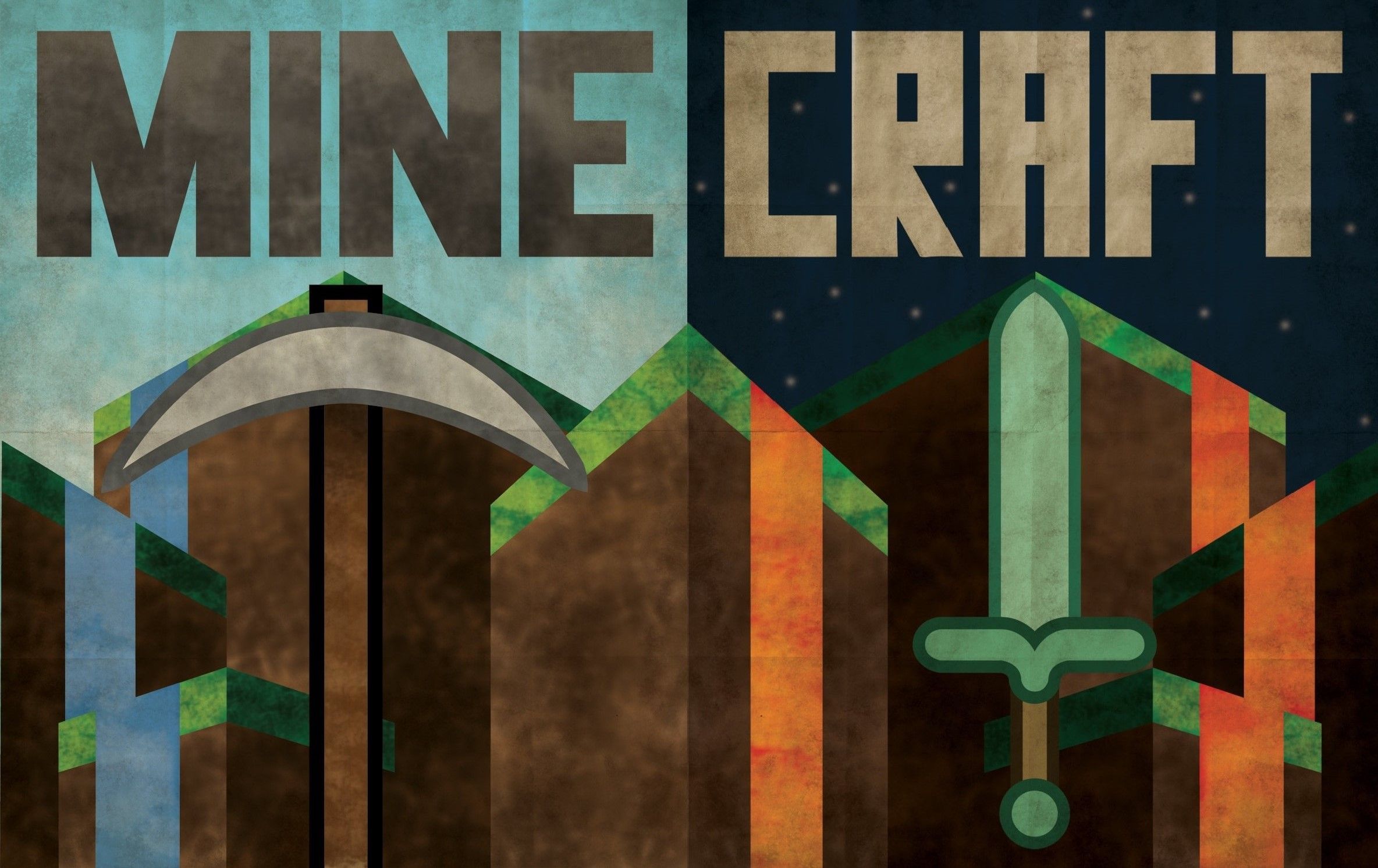 1080p Minecraft Wallpapers Backgrounds Images - Minecraft Propaganda Posters - HD Wallpaper 