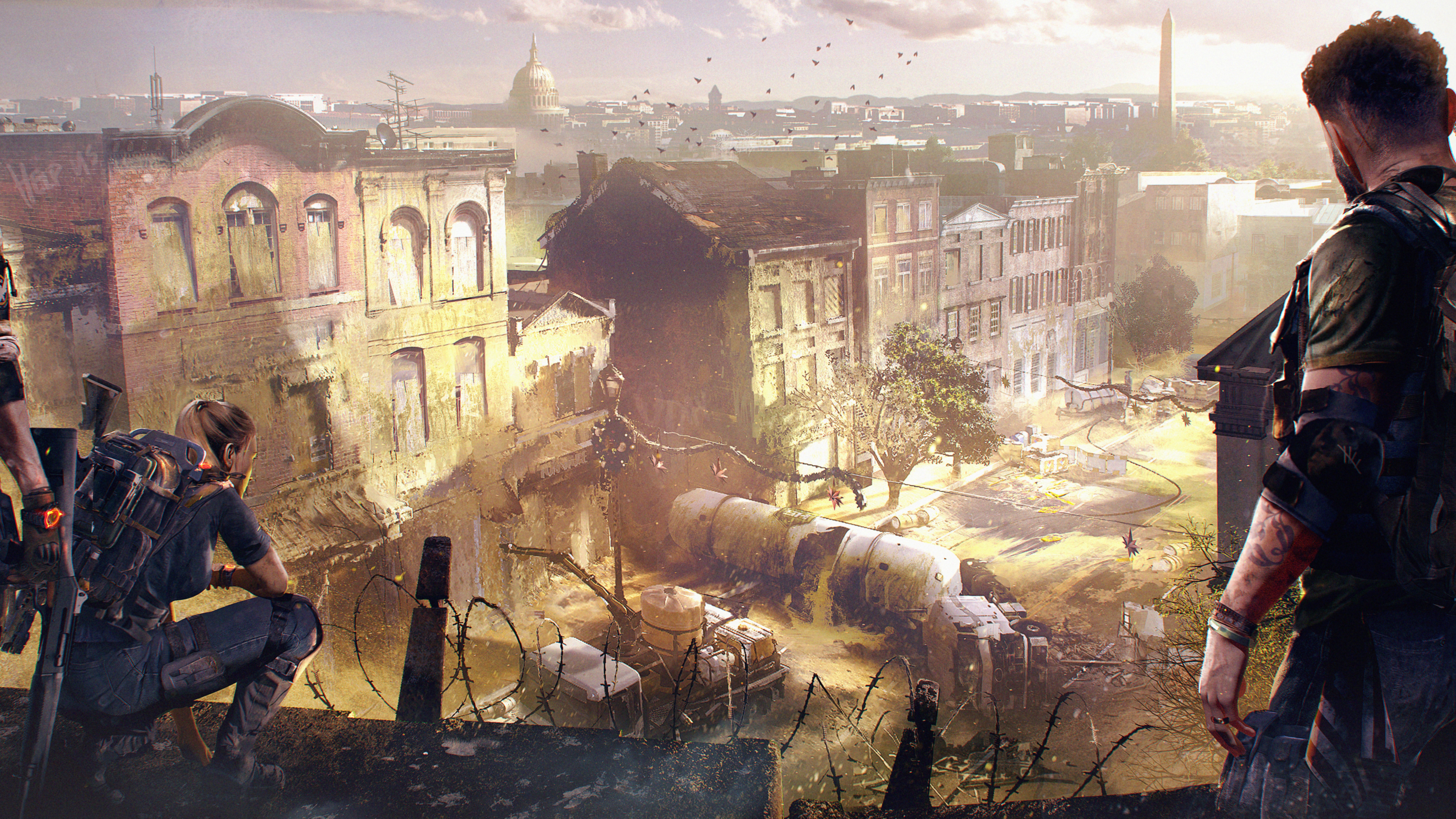 Division 2 4k Background - HD Wallpaper 