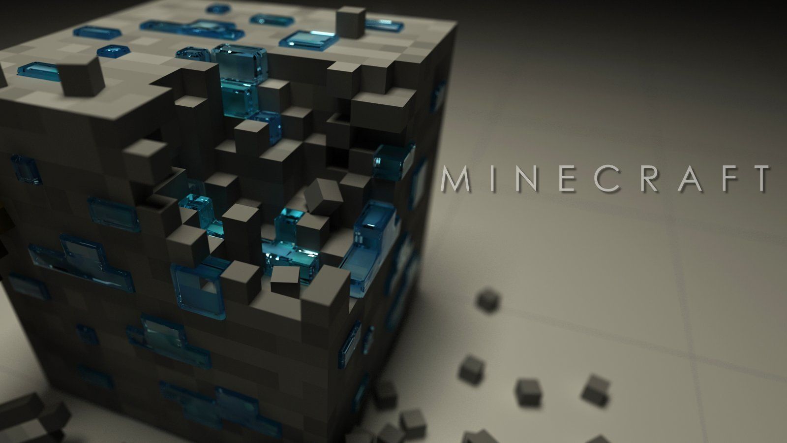 Minecraft Hd Desktop Wallpaper - Minecraft Wallpaper Diamond Ore - HD Wallpaper 
