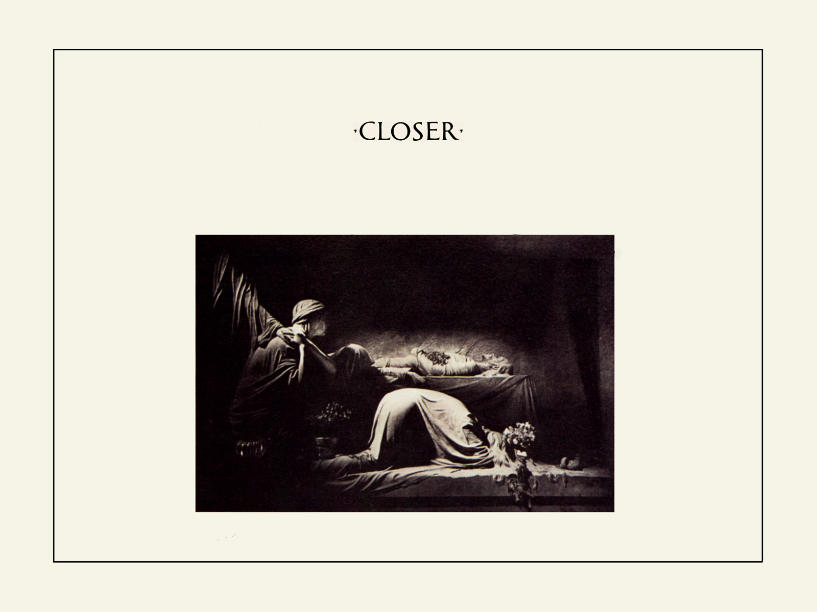 Joy Division Closer Album Cover Background Desktop - Joy Division Wallpaper Closer - HD Wallpaper 