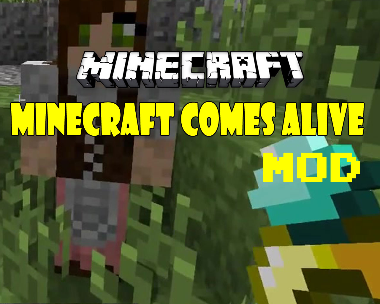 Minecraft comes alive mod minecraft 1280x1024 wallpaper teahub io