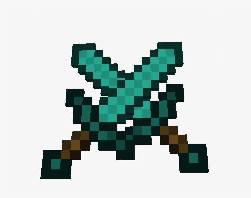 Enchanted Diamond Sword Png - Minecraft Diamond Sword Gif - HD Wallpaper 