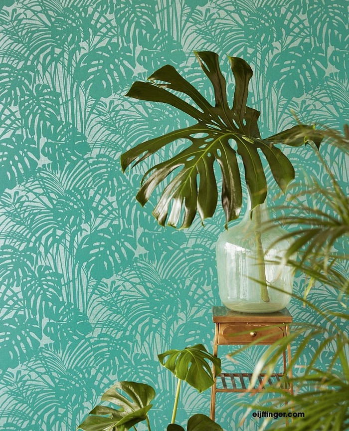 Eijffinger Behang Palm - HD Wallpaper 