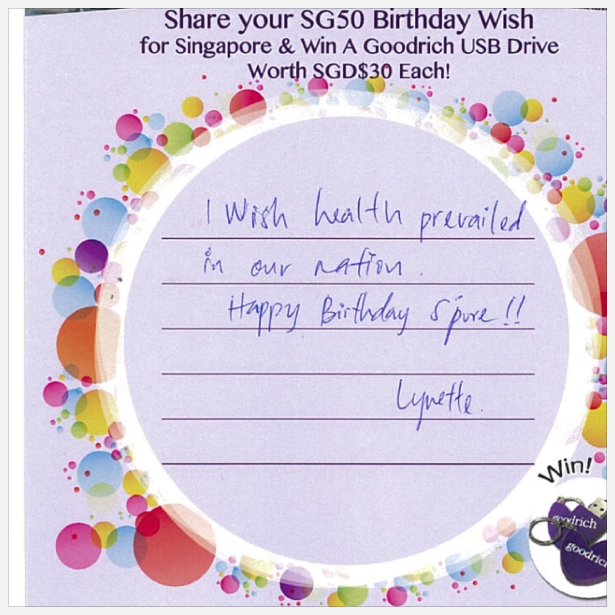 Happy Birthday Singapore - Circle Vector - HD Wallpaper 