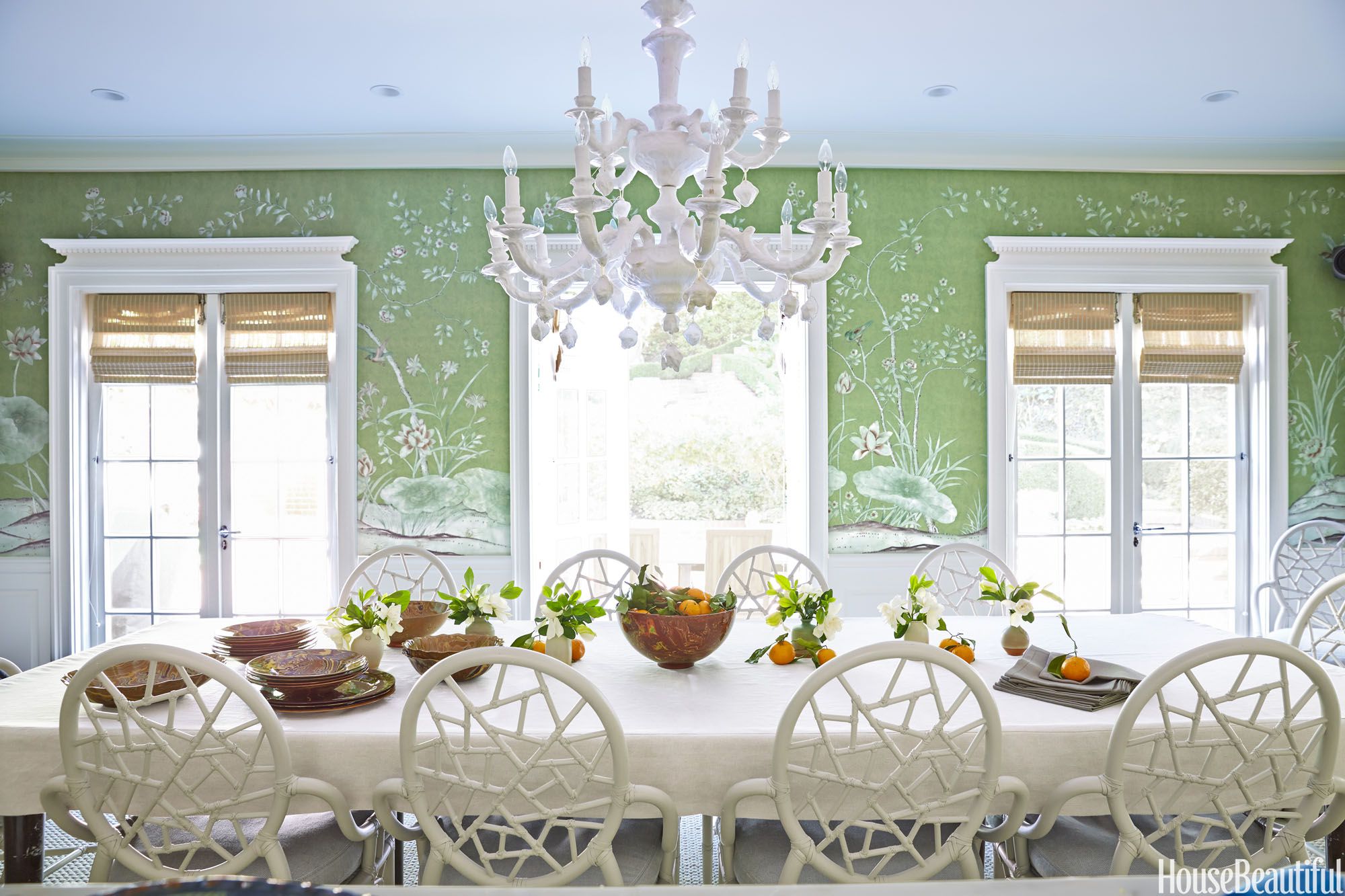 Contemporary Wallpaper For Dining Room 50 Best Decorating - HD Wallpaper 