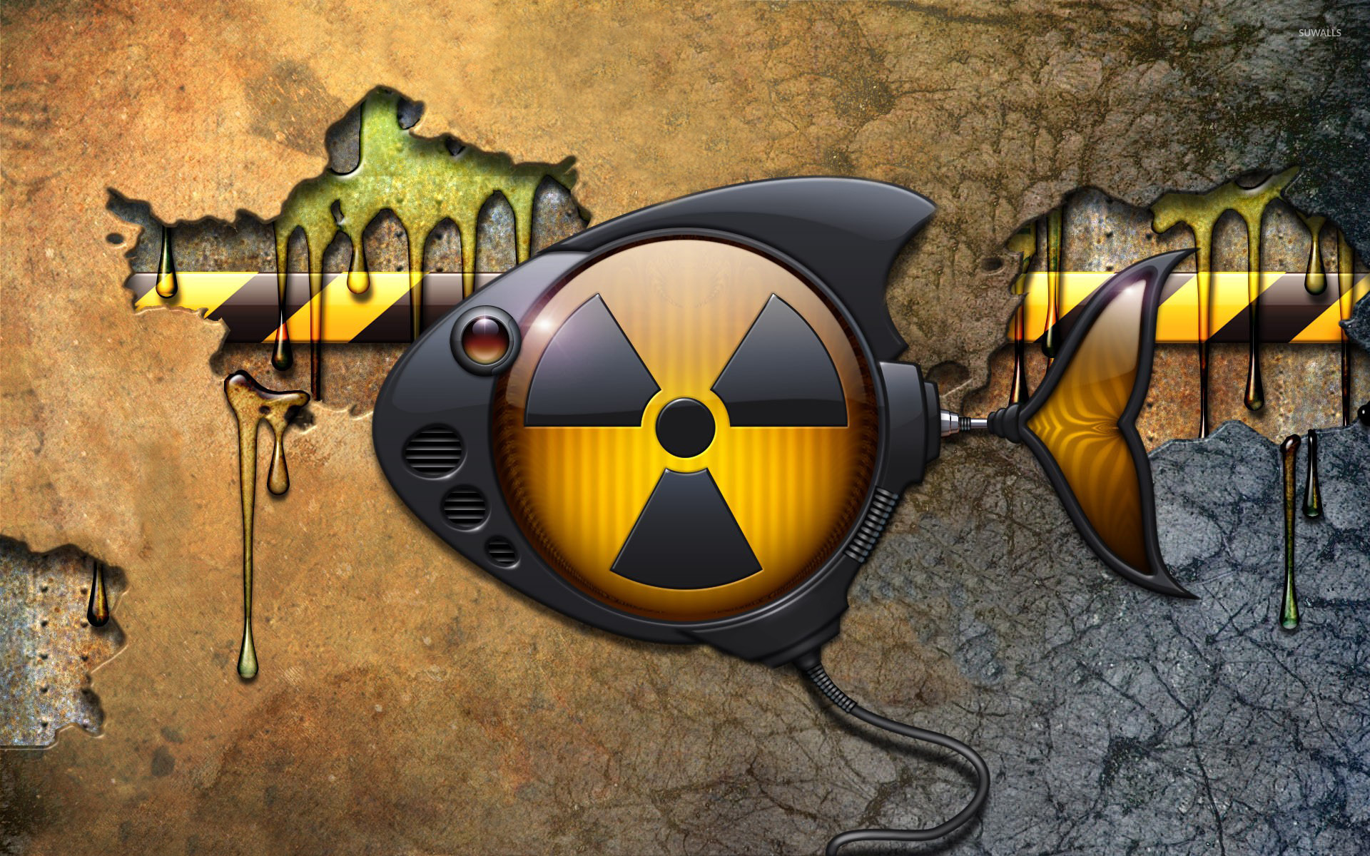 Toxic Fish - HD Wallpaper 