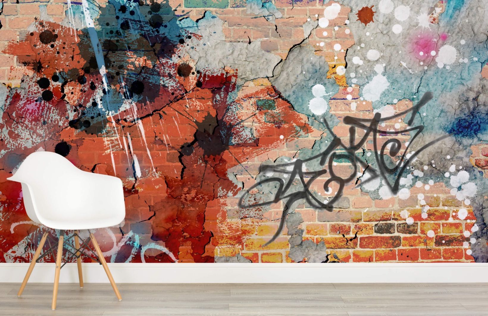 Messy Graffiti - HD Wallpaper 