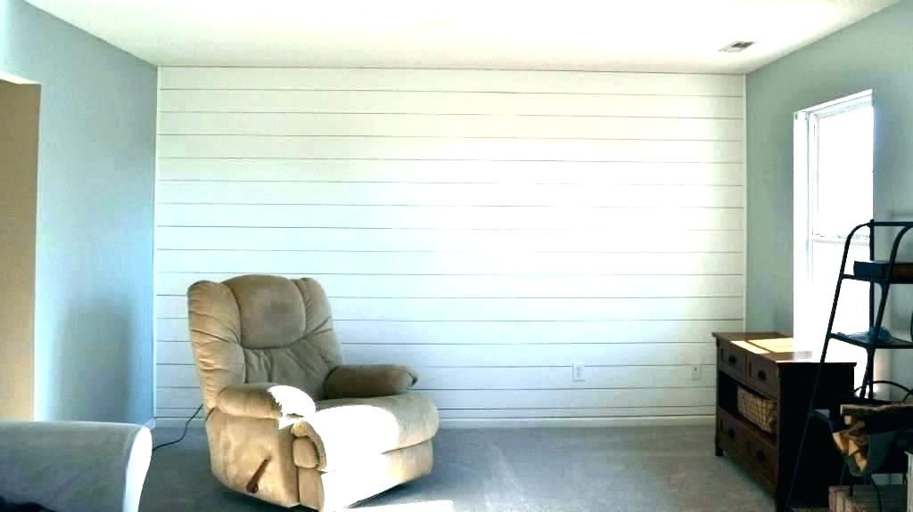 Gray Shiplap Wall Living Room - HD Wallpaper 