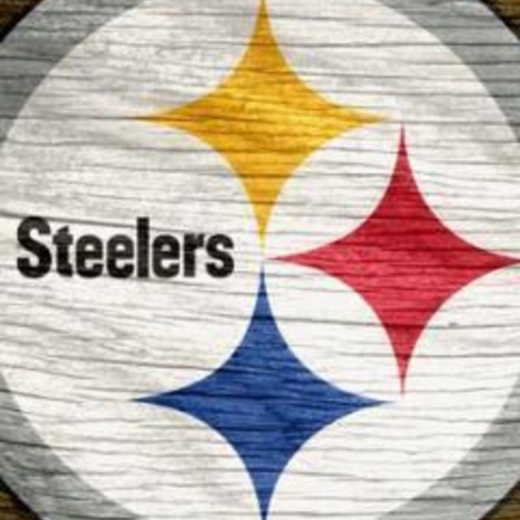 Pittsburgh Steelers Brown Weathered Wood Wallpaper - Logo Pittsburgh Steelers - HD Wallpaper 
