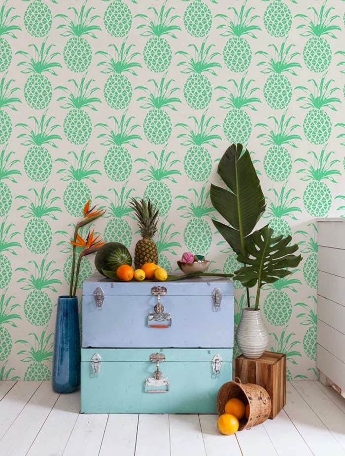 Joli Papier Peint Ananas - HD Wallpaper 