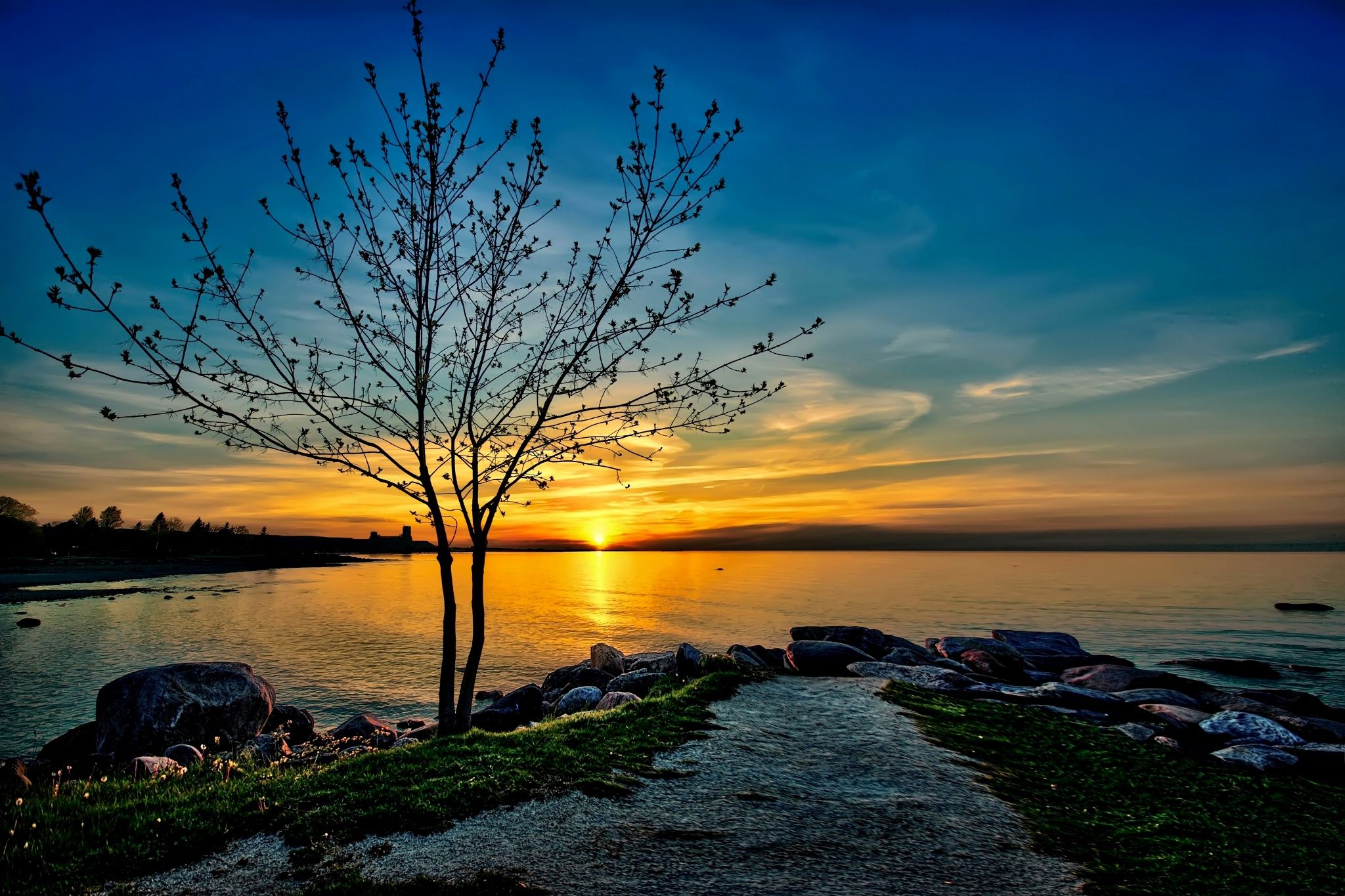 Sunset Point Park Hd - HD Wallpaper 