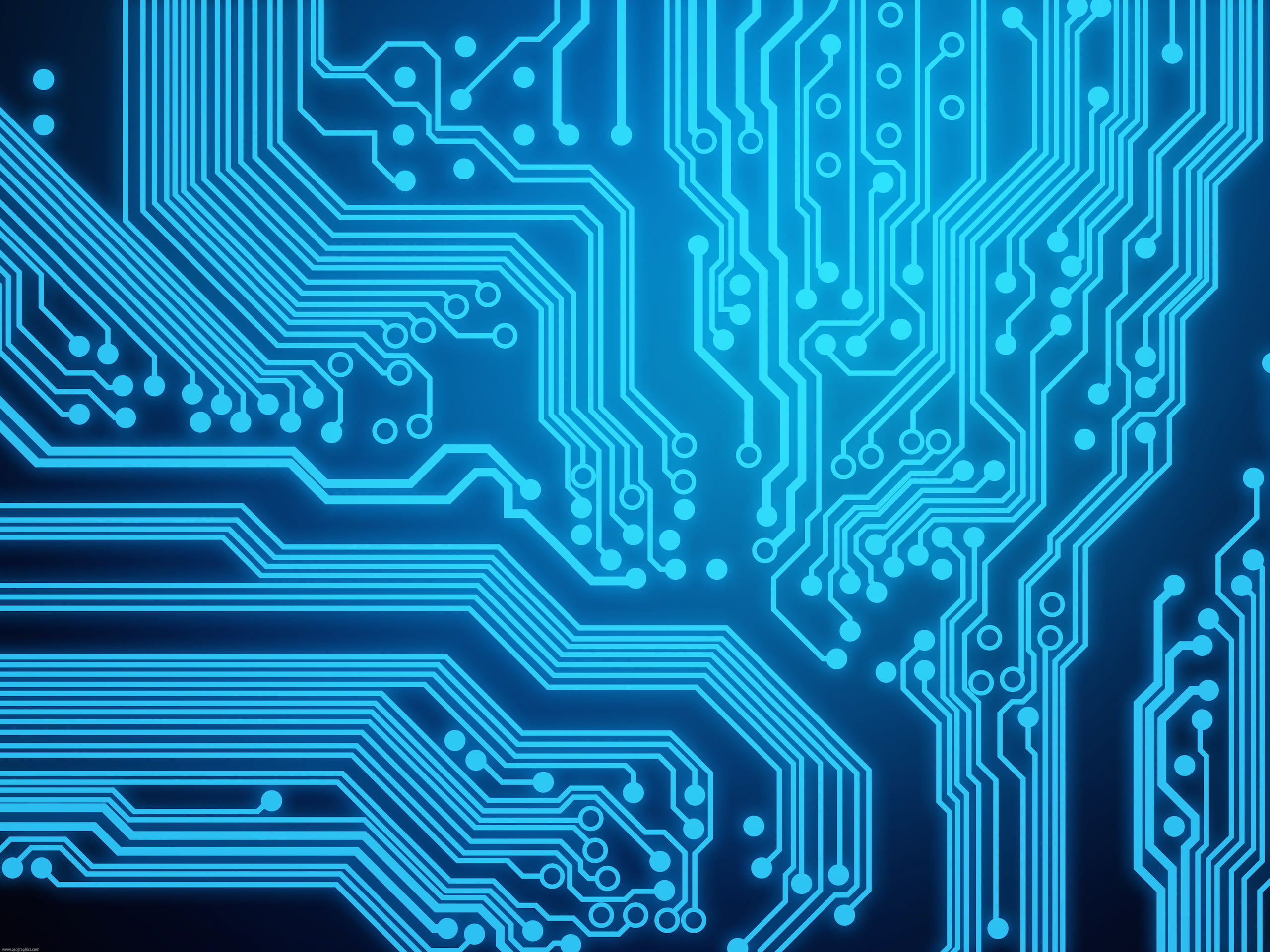 Circuit Board Aesthetic - HD Wallpaper 