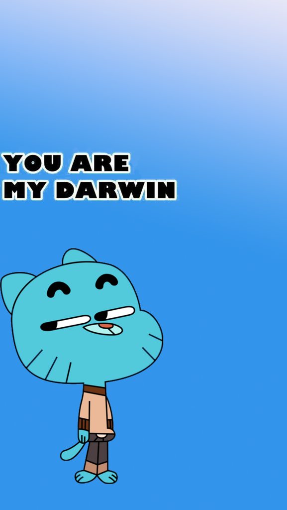 Gumball And Darwin Best Friends - 577x1024 Wallpaper - teahub.io