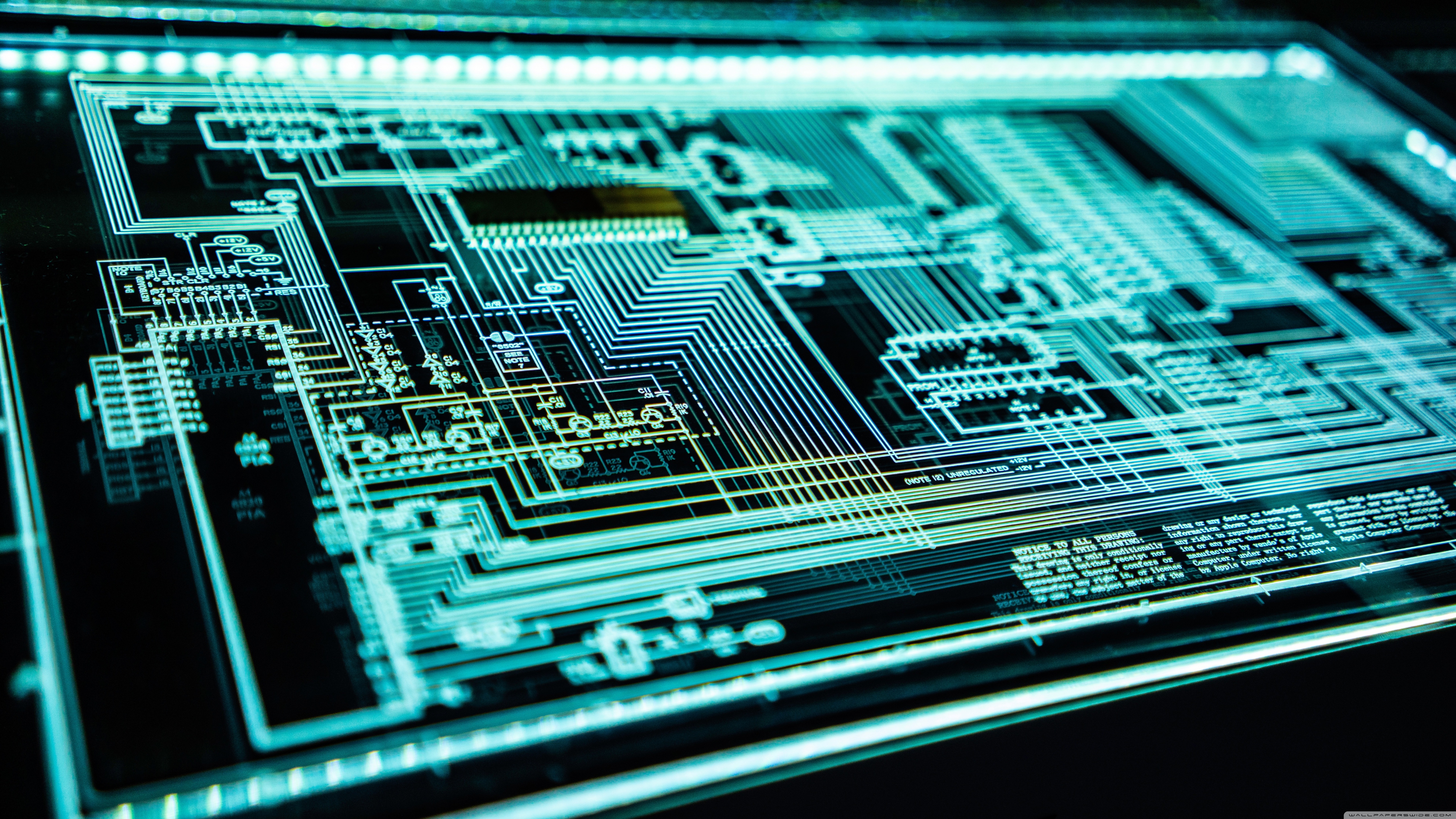 Circuit Board Wallpaper 4k - HD Wallpaper 