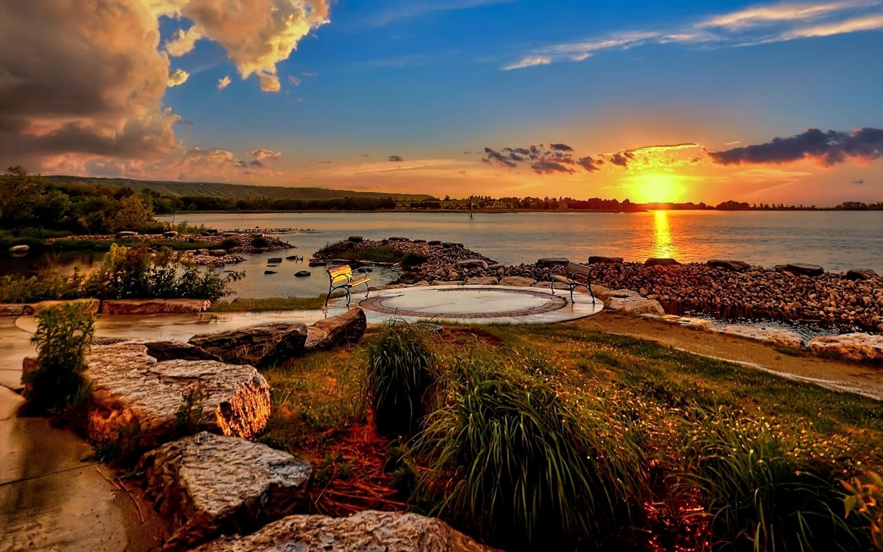 Sunset Point - Collingwood Ontario - HD Wallpaper 