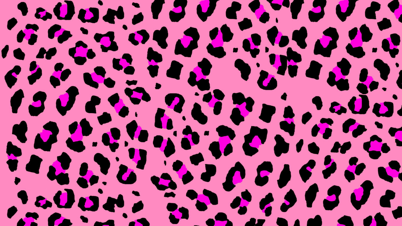 Anime Animal Print Best Hd 199953 Wallpaper Wallpaper - Leopard Print Pink - HD Wallpaper 