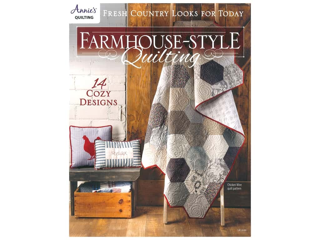 Annie S Farmhouse Style Quilting Book - Farmhouse Style Quilting - HD Wallpaper 