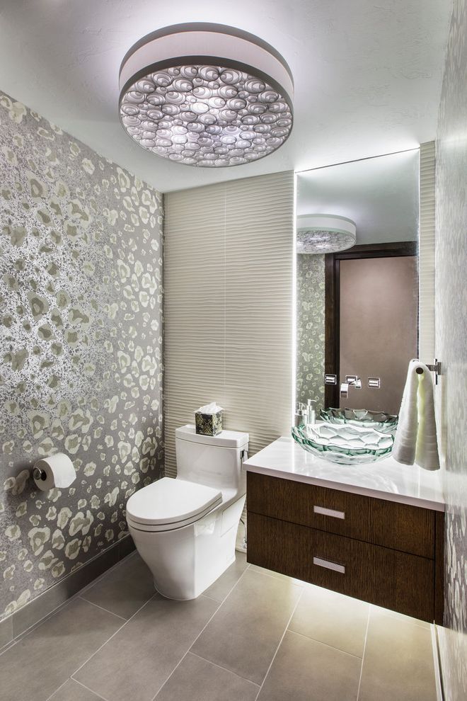 Metallic Wallpaper Accent Wall - HD Wallpaper 