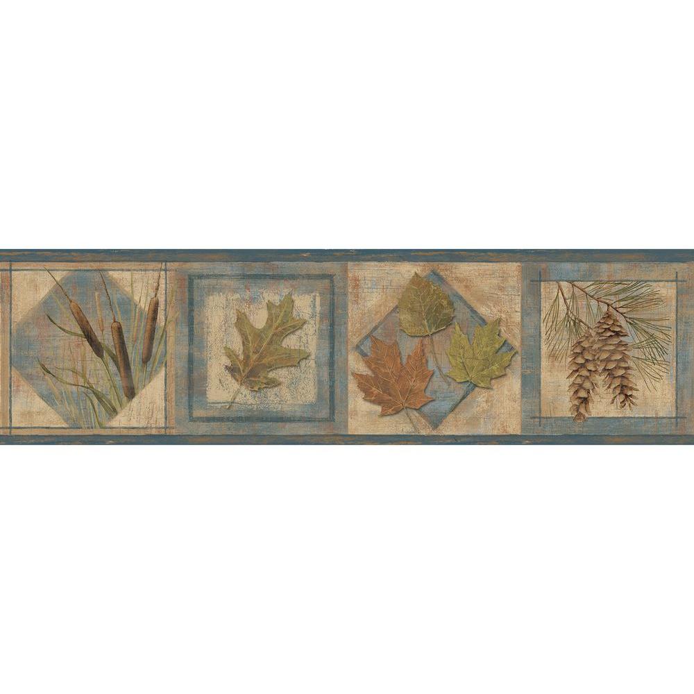 Bonnard Color Block Floral Border - HD Wallpaper 